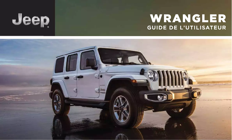 Image de la première page du manuel de l'appareil Wrangler (2020)