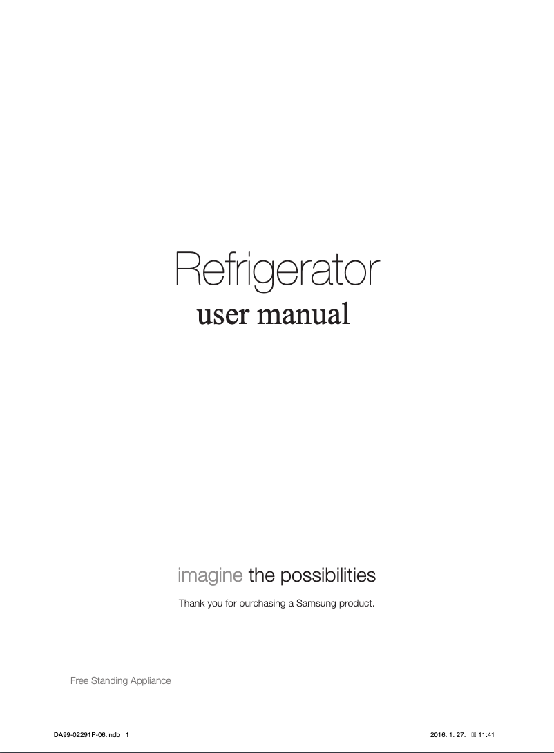 Page n°1 - Manuel utilisateur Samsung HM24ZRS