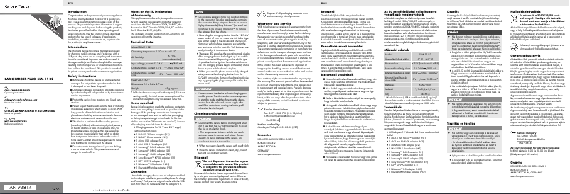 Image de la première page du manuel de l'appareil SLM 2 A2