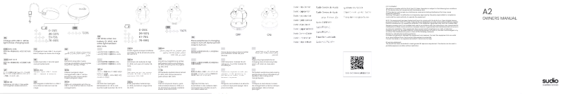 Page n°1 - Manuel utilisateur Sudio A2