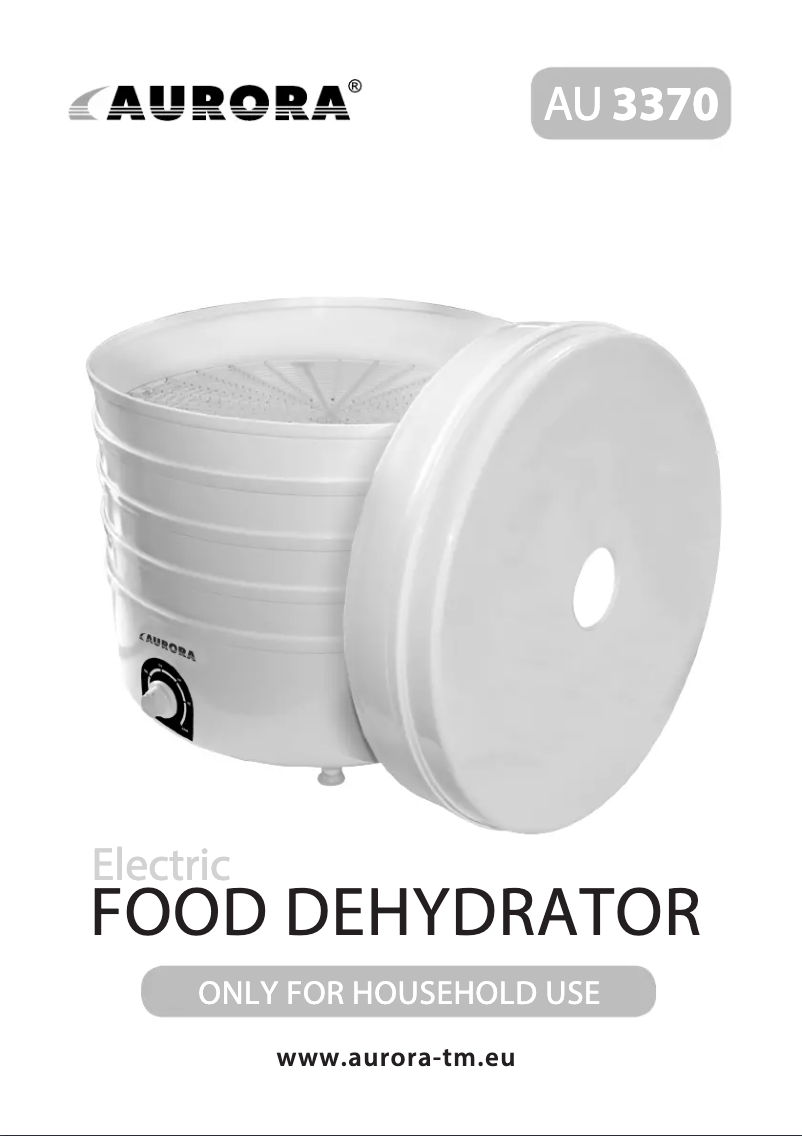 Image de la première page du manuel de l'appareil AU3370