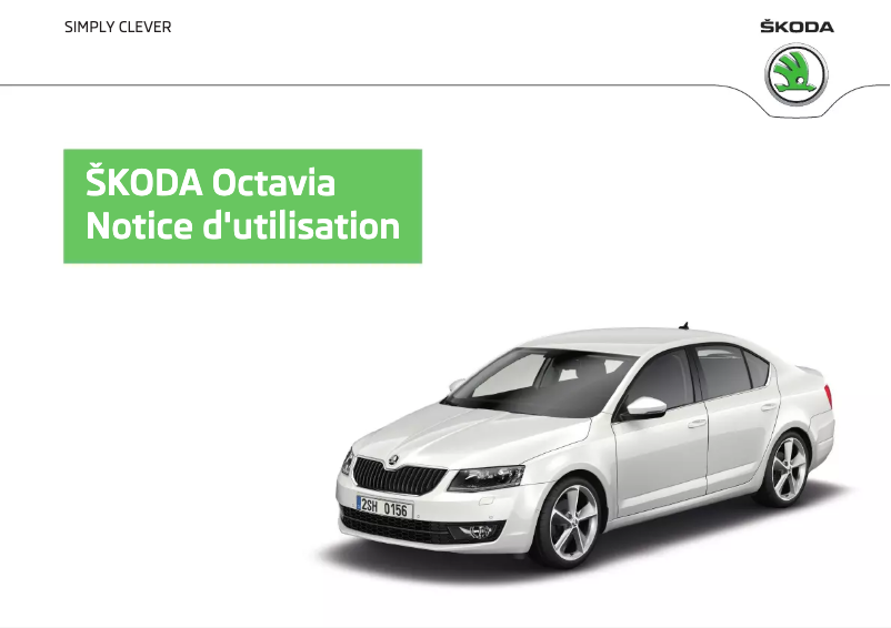 Image de la première page du manuel de l'appareil Octavia (2013)