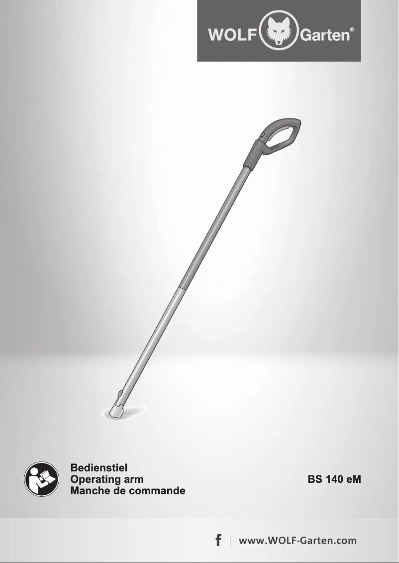 Page 1 de la notice Manuel utilisateur Wolf Garten BS 140 eM