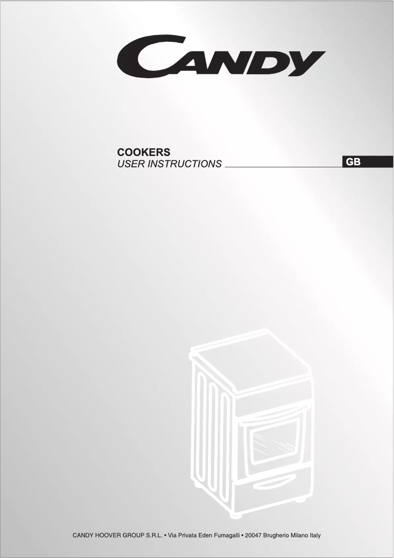 Page n°1 - Manuel utilisateur Candy CGG6621STHW