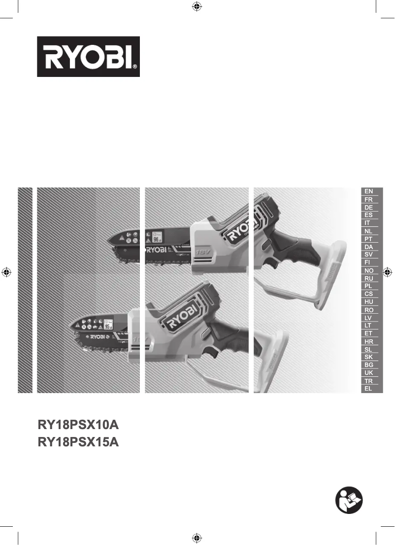 Image de la première page du manuel de l'appareil RY18PSX10A