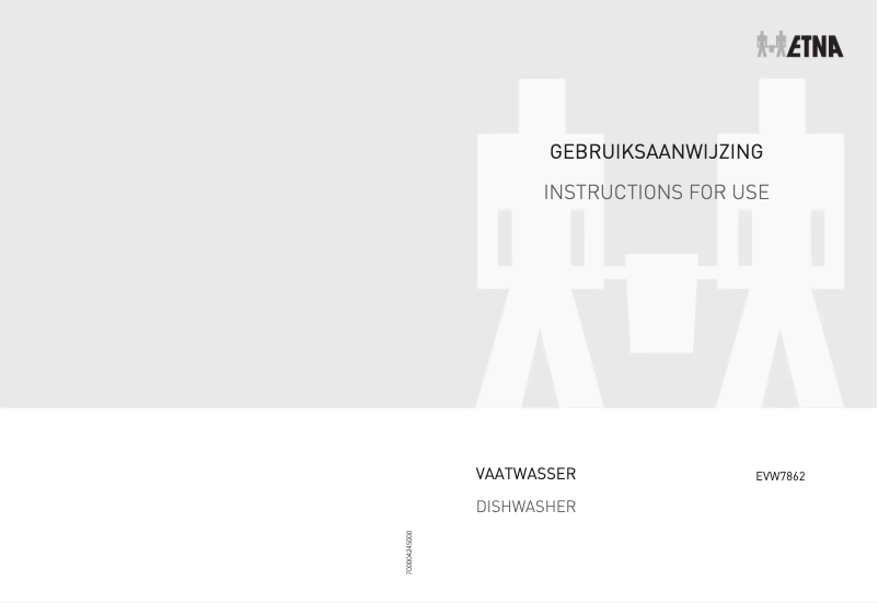 Image de la première page du manuel de l'appareil EVW7862WIT