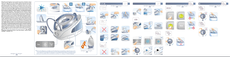 Page 1 de la notice Manuel utilisateur Tefal Express Easy SV6131