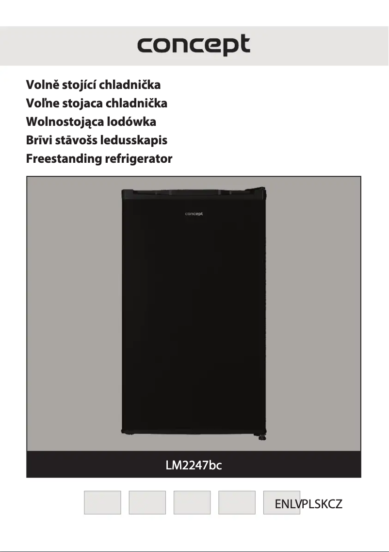 Page 1 de la notice Manuel utilisateur Concept LM2247bc