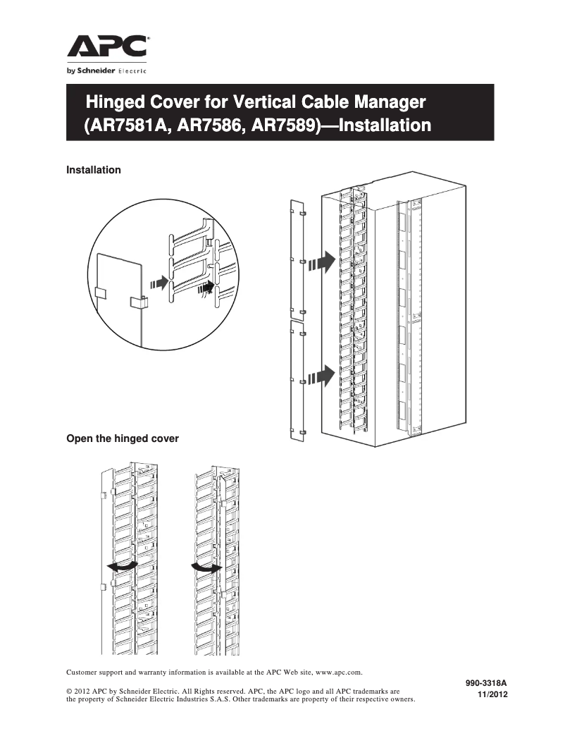 Imagen de la primera página del manual del dispositivo AR7586