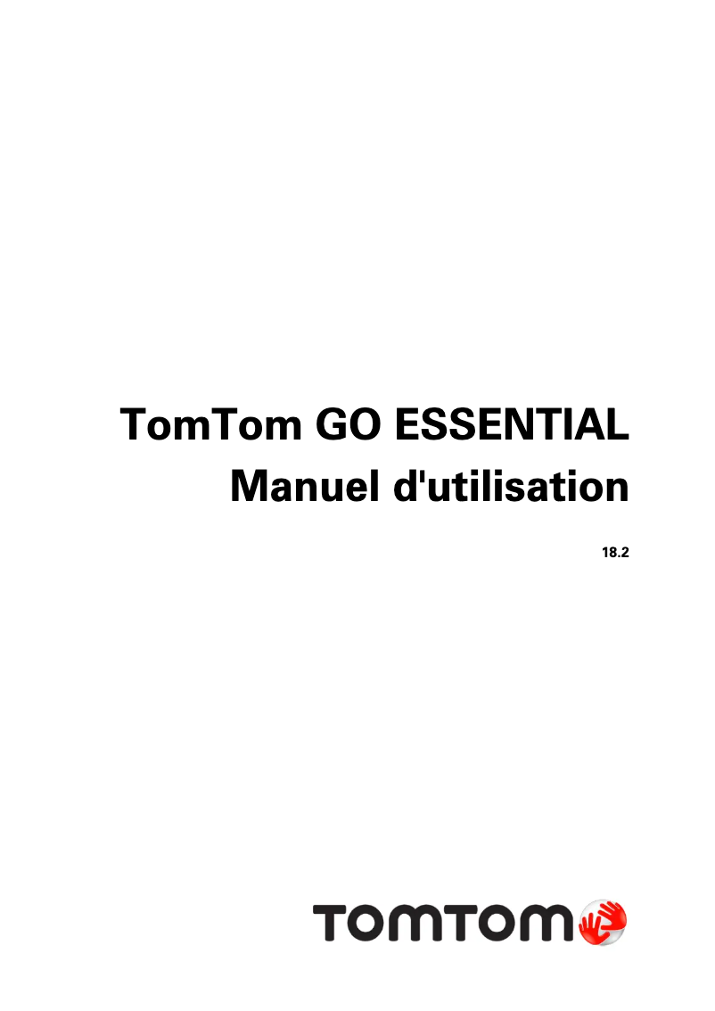 Page n°1 - Manuel utilisateur TomTom GO Essential