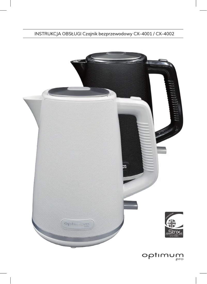 Page n°1 - Manuel utilisateur Optimum Pro CX-4002