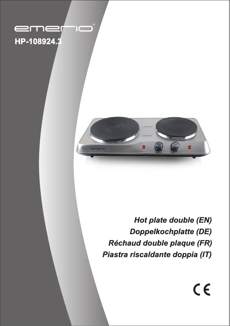 Image de la première page du manuel de l'appareil HP-108924