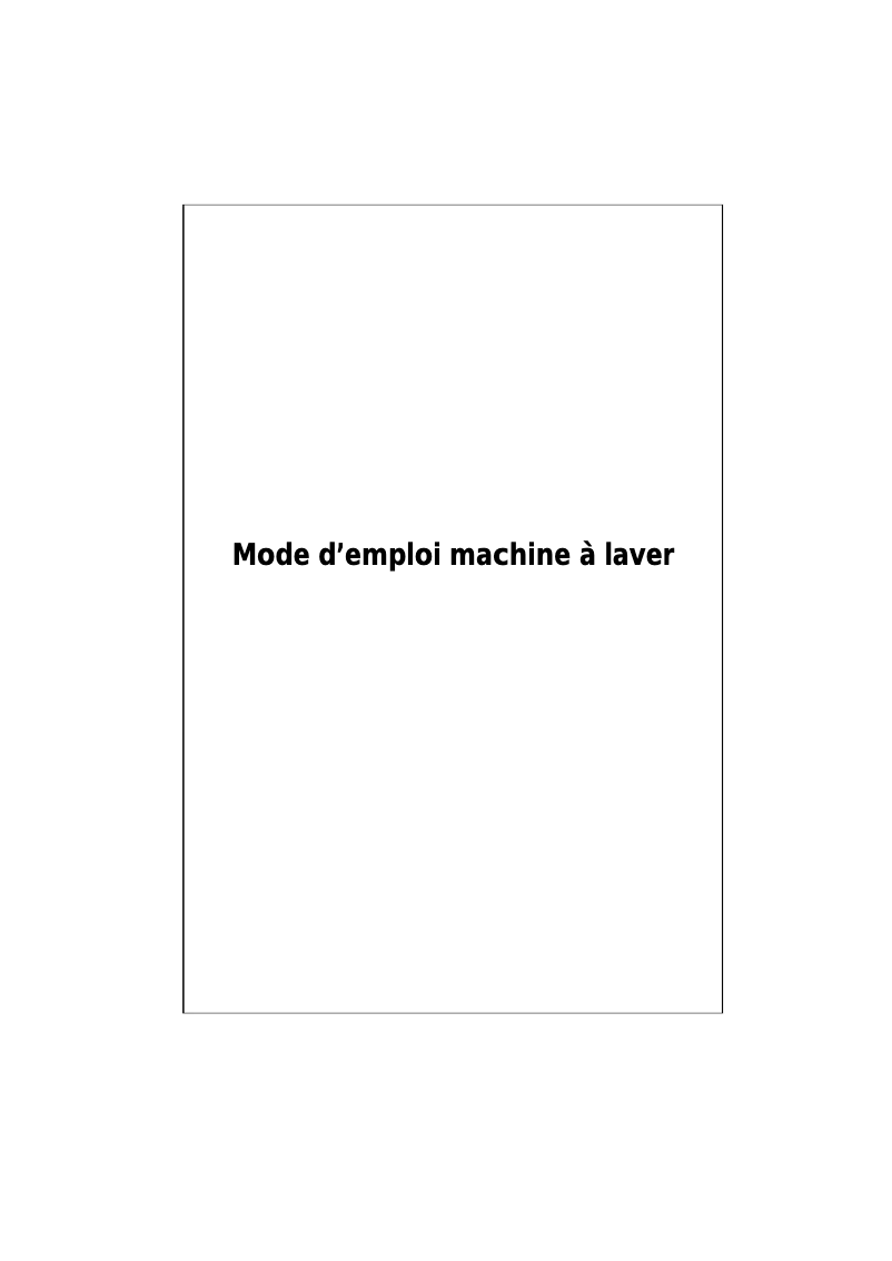 Image de la première page du manuel de l'appareil CL606AJ