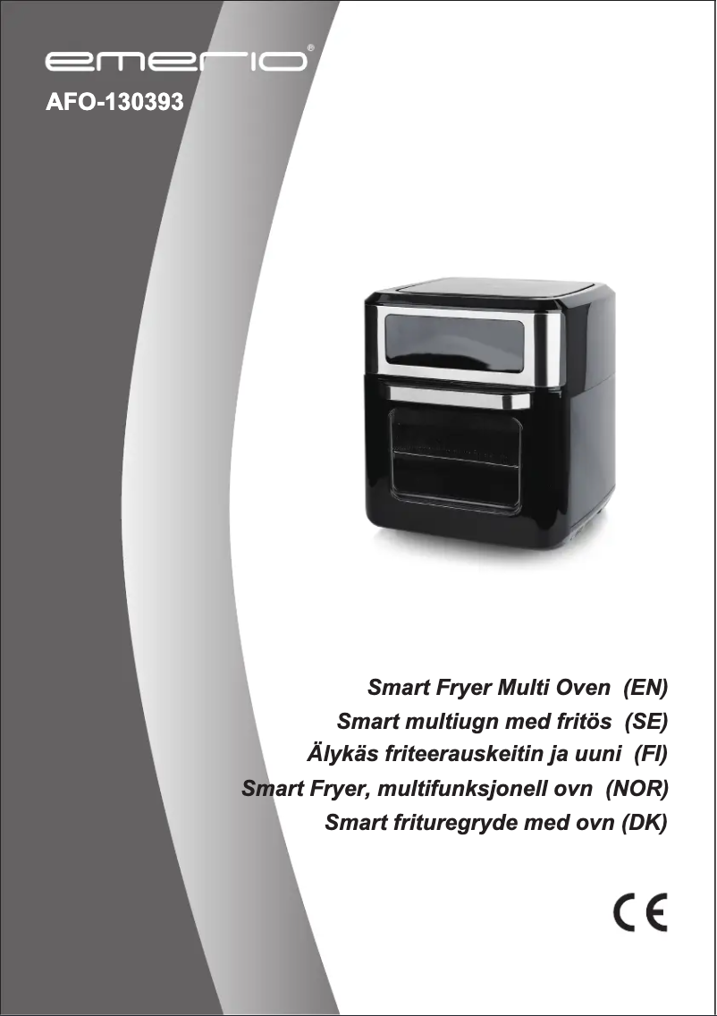 Page 1 de la notice Manuel utilisateur Emerio AFO-130393