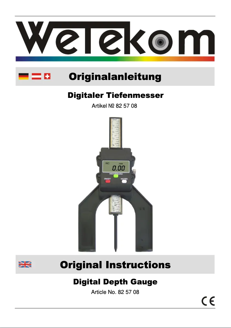 Page n°1 - Manuel utilisateur Westfalia 825708