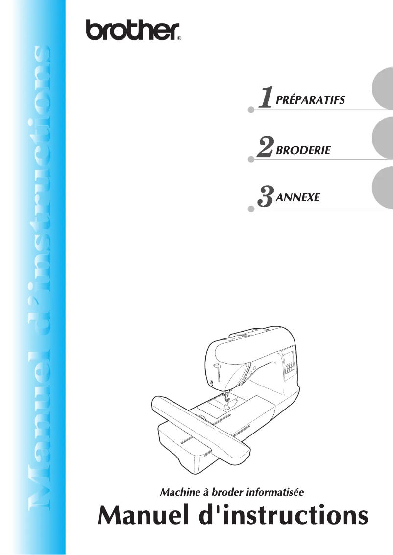 Page 1 de la notice Manuel utilisateur Brother Innov-is 700E II