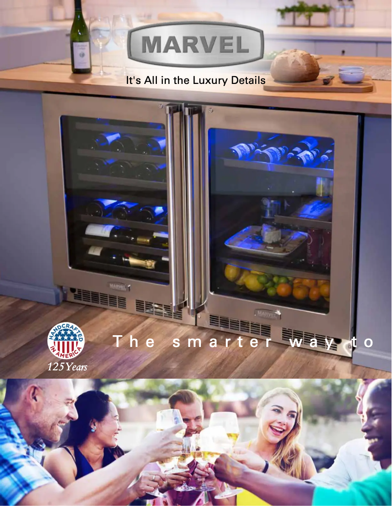 Page 1 de la notice Brochure Marvel ML24WSG0RS