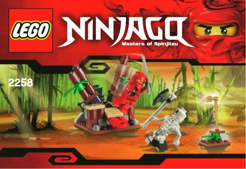 Page 1 de la notice Manuel utilisateur Lego NINJAGO 2258