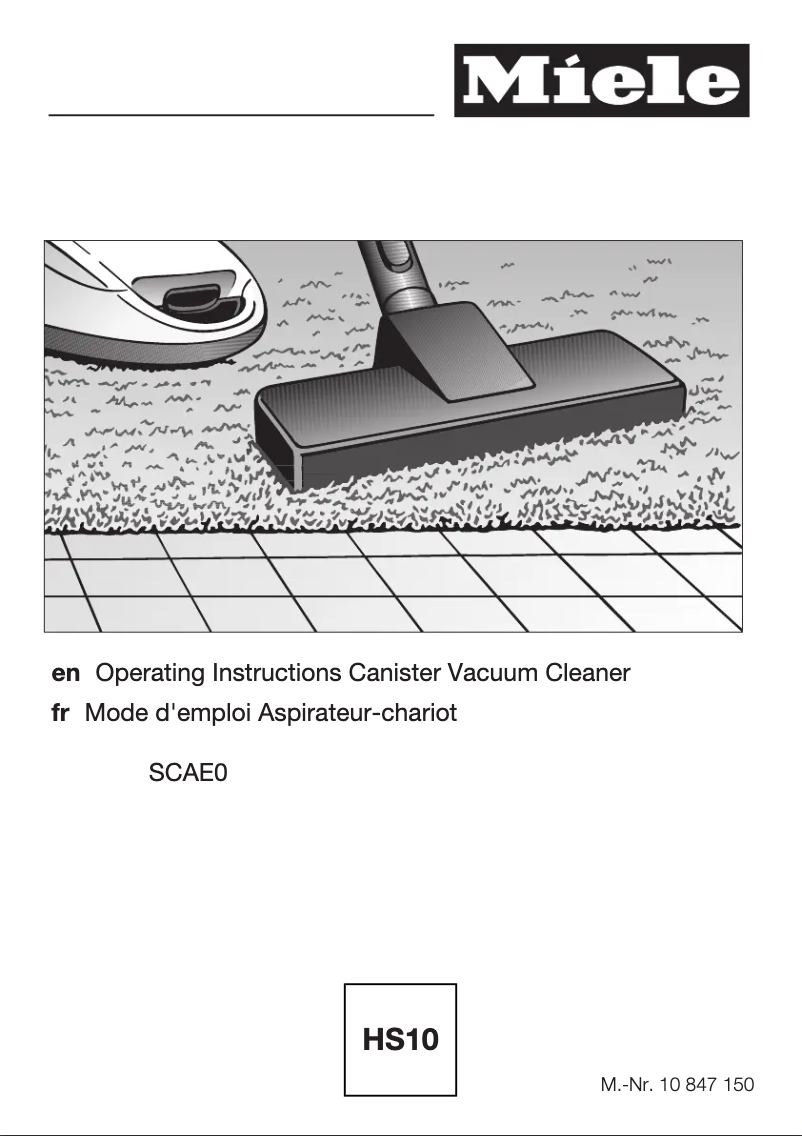 Page n°1 - Manuel utilisateur Miele Compact C1