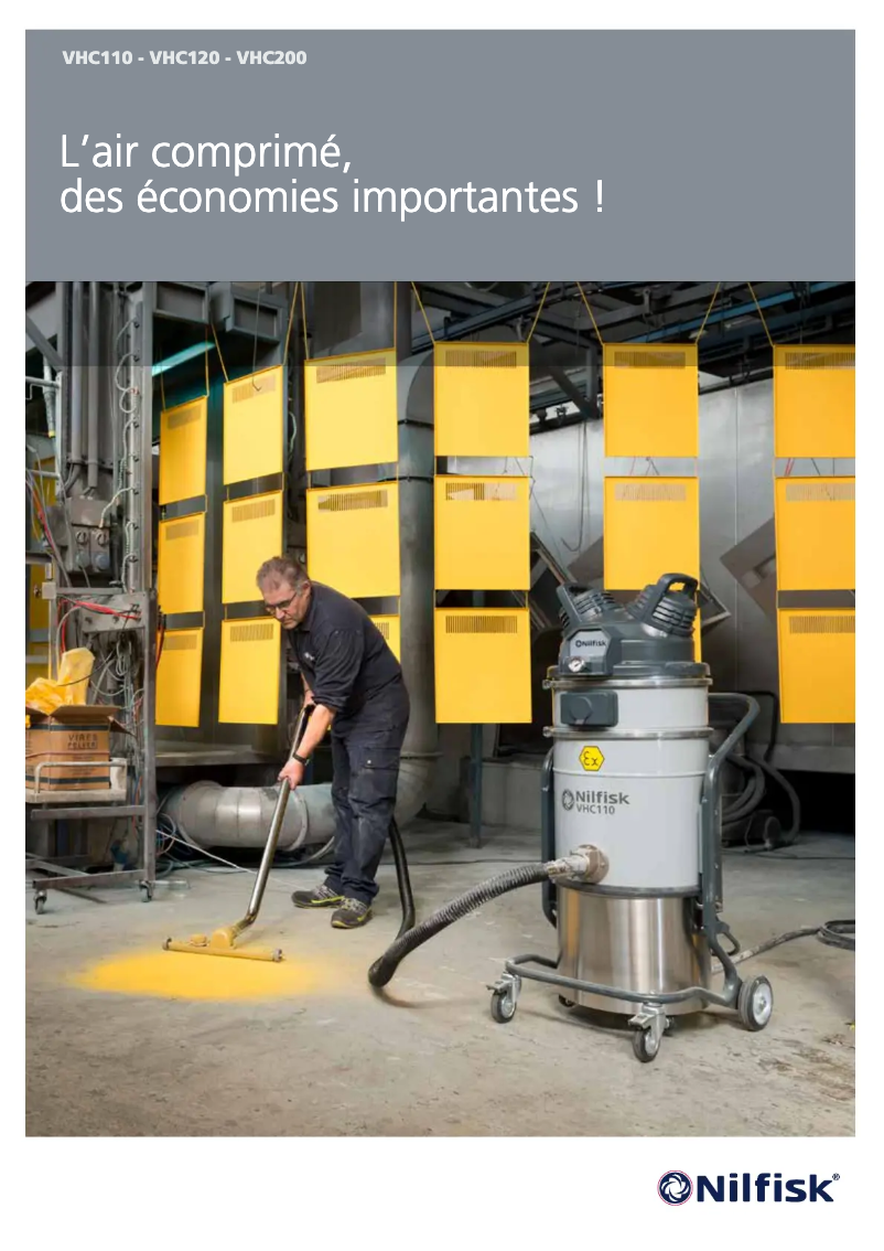 Image de la première page du manuel de l'appareil VHC120