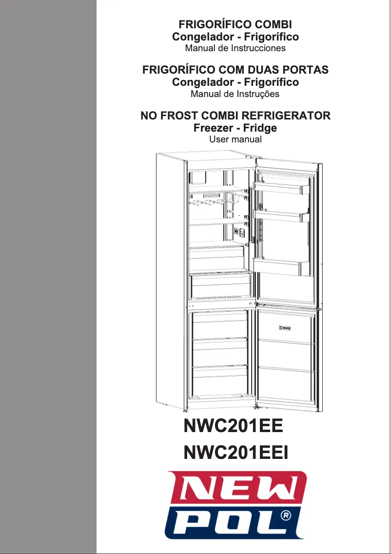 Page 1 de la notice Manuel utilisateur New Pol NWC201EE