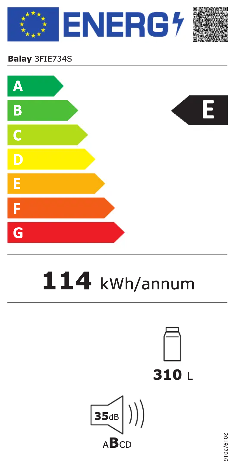 Image de la première page du manuel de l'appareil 3FIE734S