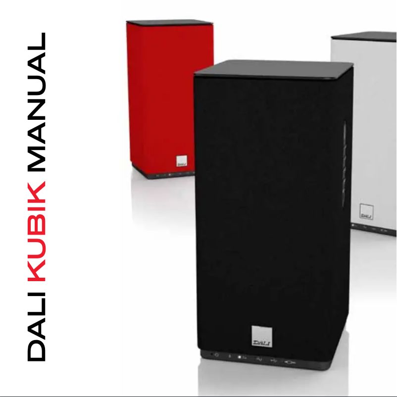Página 1 del manual Manual de usuario Dali Kubik Free