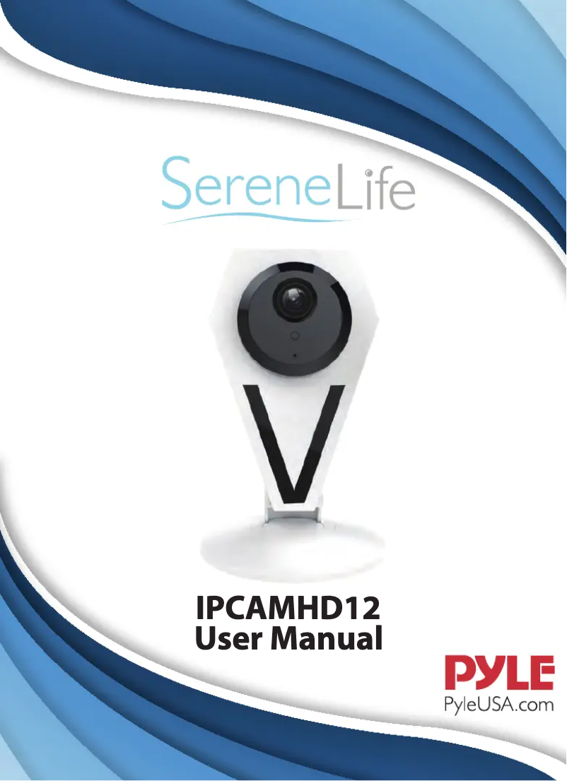 Page 1 de la notice Manuel utilisateur SereneLife UIPCAMHD12