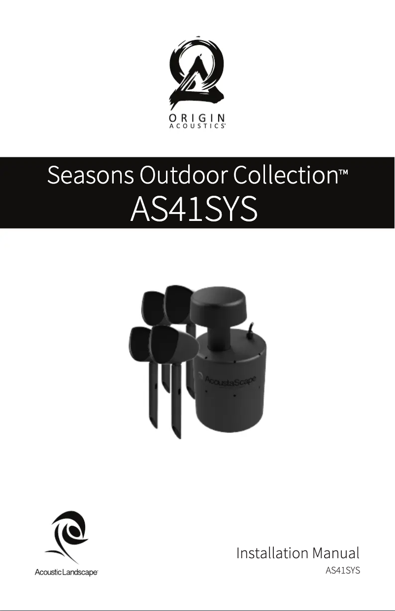 Imagen de la primera página del manual del dispositivo AS41SYS