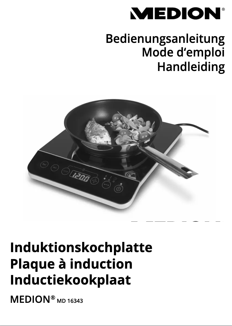 Page n°1 - Manuel utilisateur Medion MD 16343