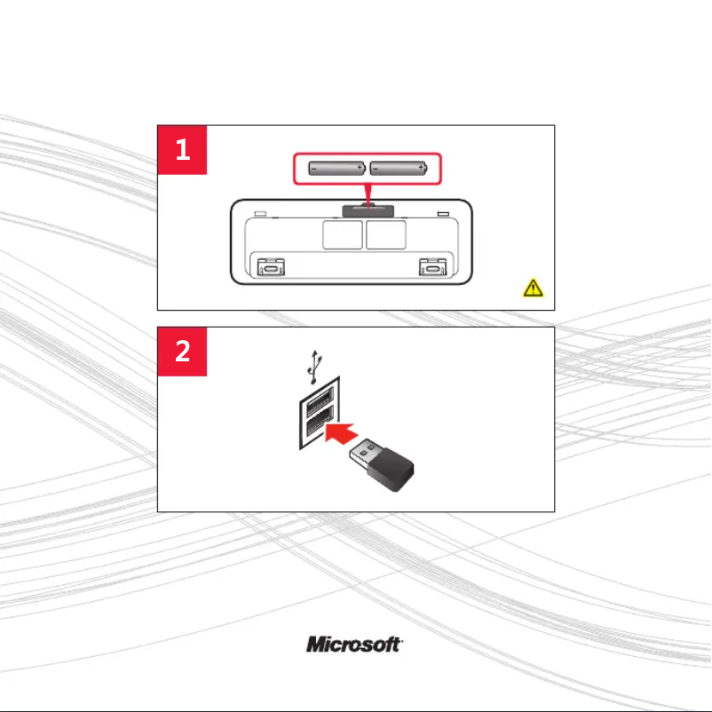Page n°1 - Manuel utilisateur Microsoft Wireless Keyboard 800