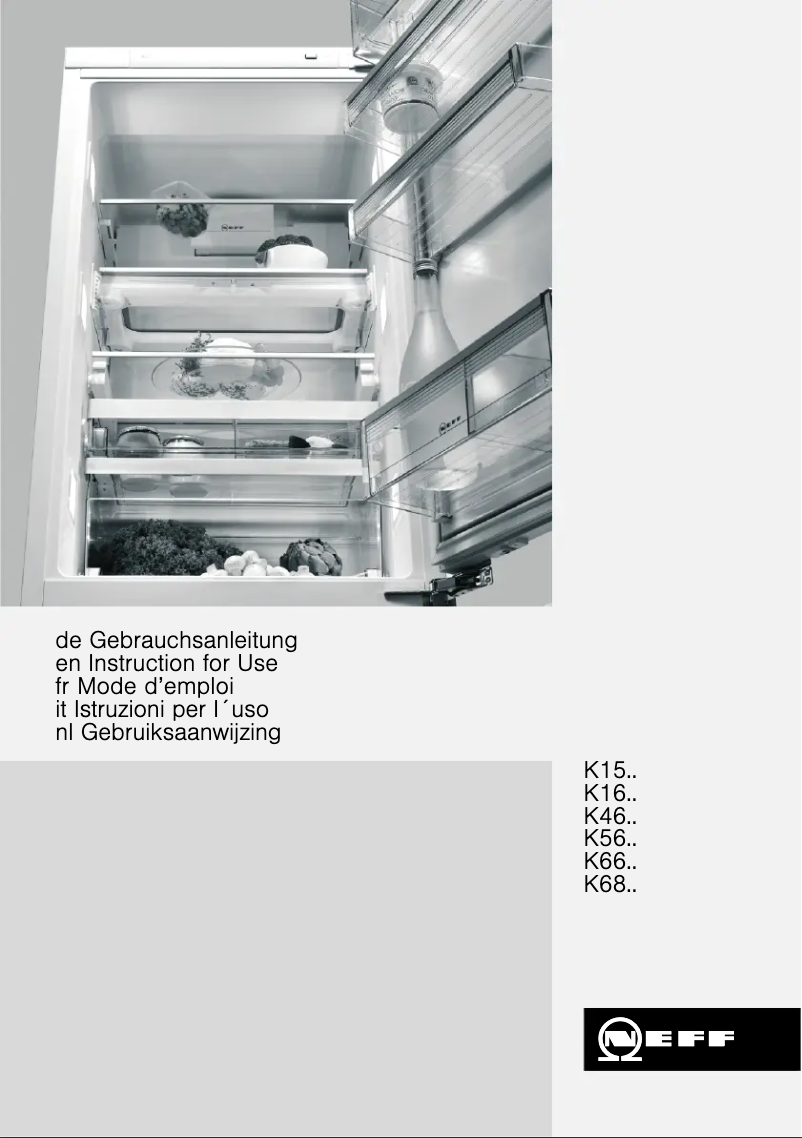 Image de la première page du manuel de l'appareil K6654
