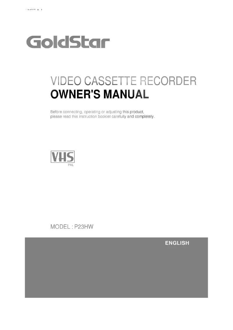 Page 1 de la notice Manuel utilisateur LG P23HW
