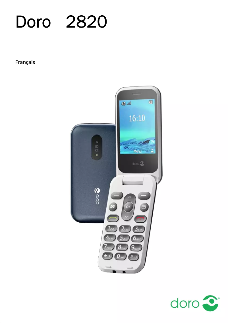 Página 1 del manual Manual de usuario Doro 2820