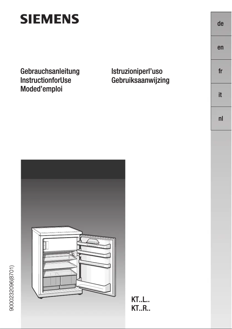 Image de la première page du manuel de l'appareil KT16LP41