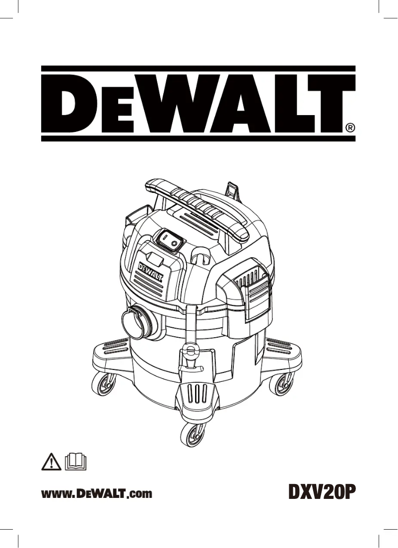 Image de la première page du manuel de l'appareil DXV20P