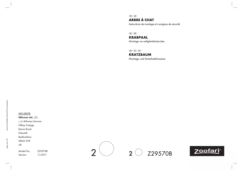 Image de la première page du manuel de l'appareil IAN 68676