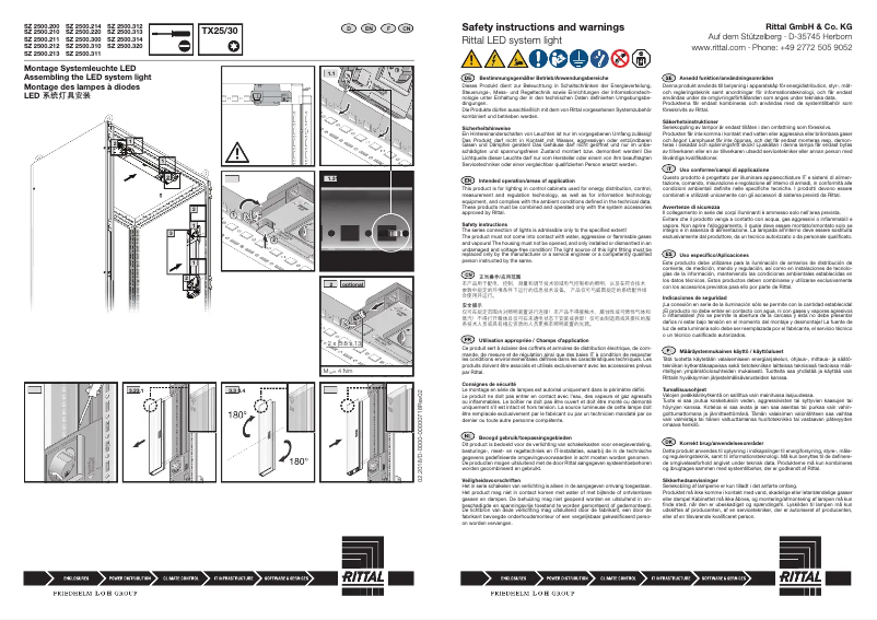 Image de la première page du manuel de l'appareil SZ 2500.320