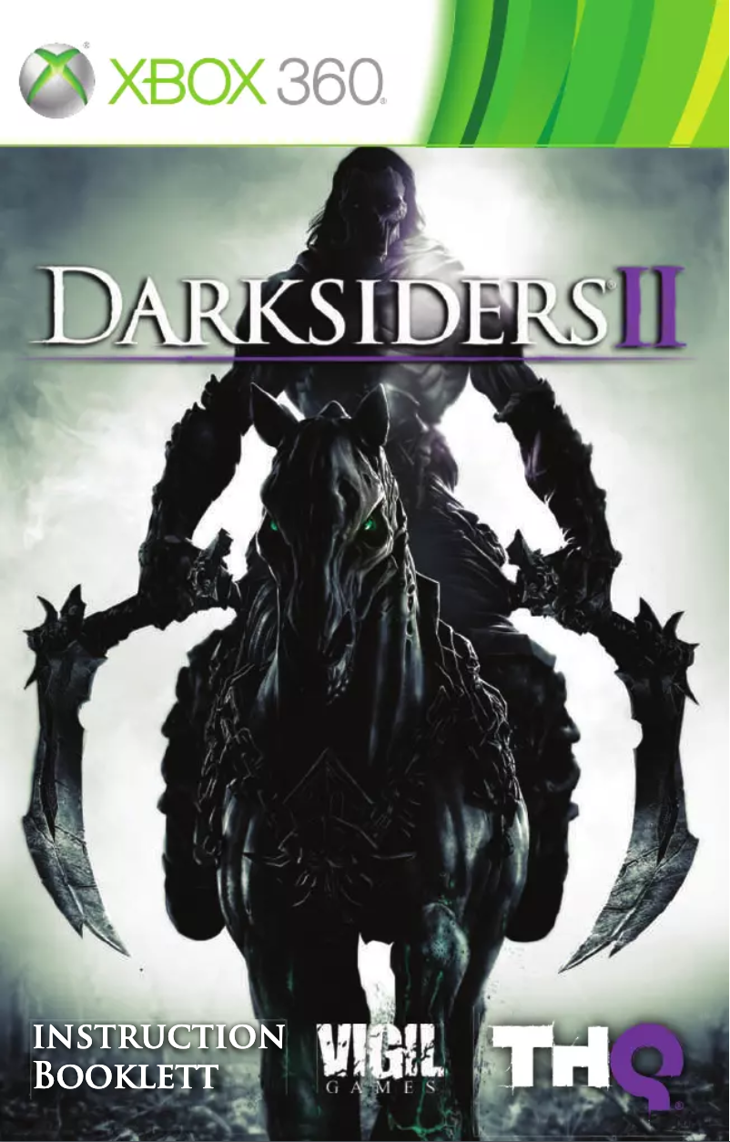 Página 1 del manual Manual de usuario Microsoft Darksiders II (Xbox 360)