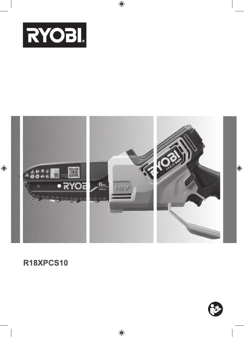 Página 1 del manual Manual de usuario RYOBI One+ R18XPCS10