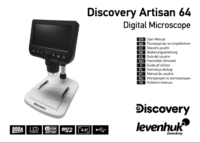 Page 1 de la notice Manuel utilisateur Discovery Artisan 64