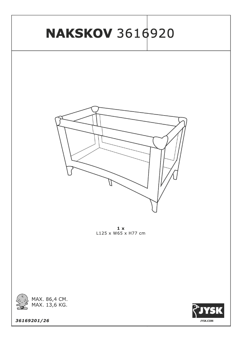 Page n°1 - Manuel utilisateur JYSK Nakskov