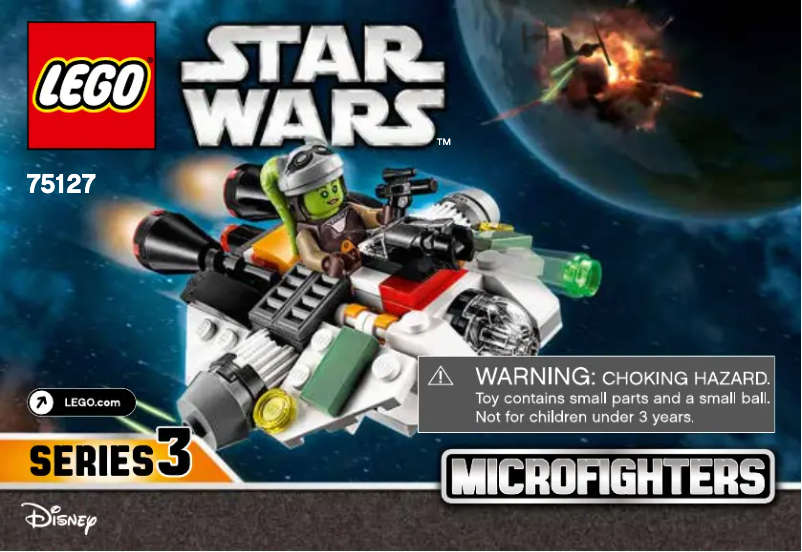 Página 1 del manual Manual de usuario Lego Star Wars 75127