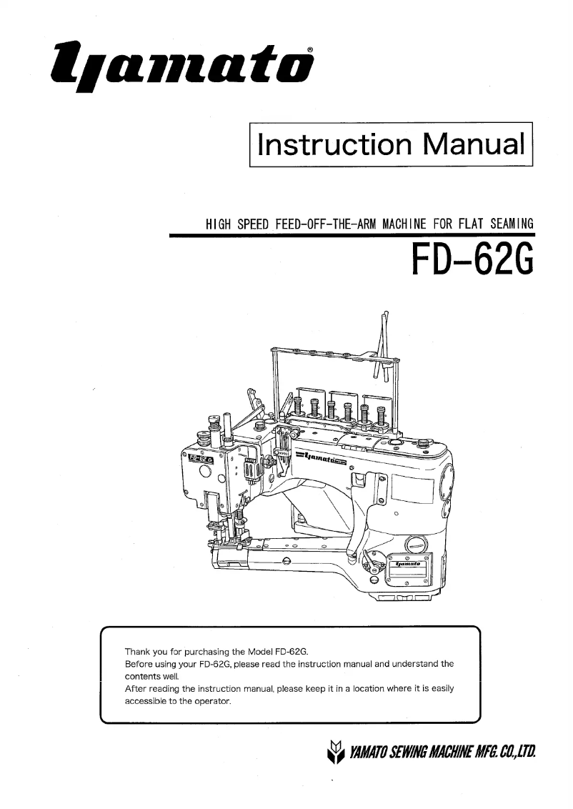 Image de la première page du manuel de l'appareil FD-62G