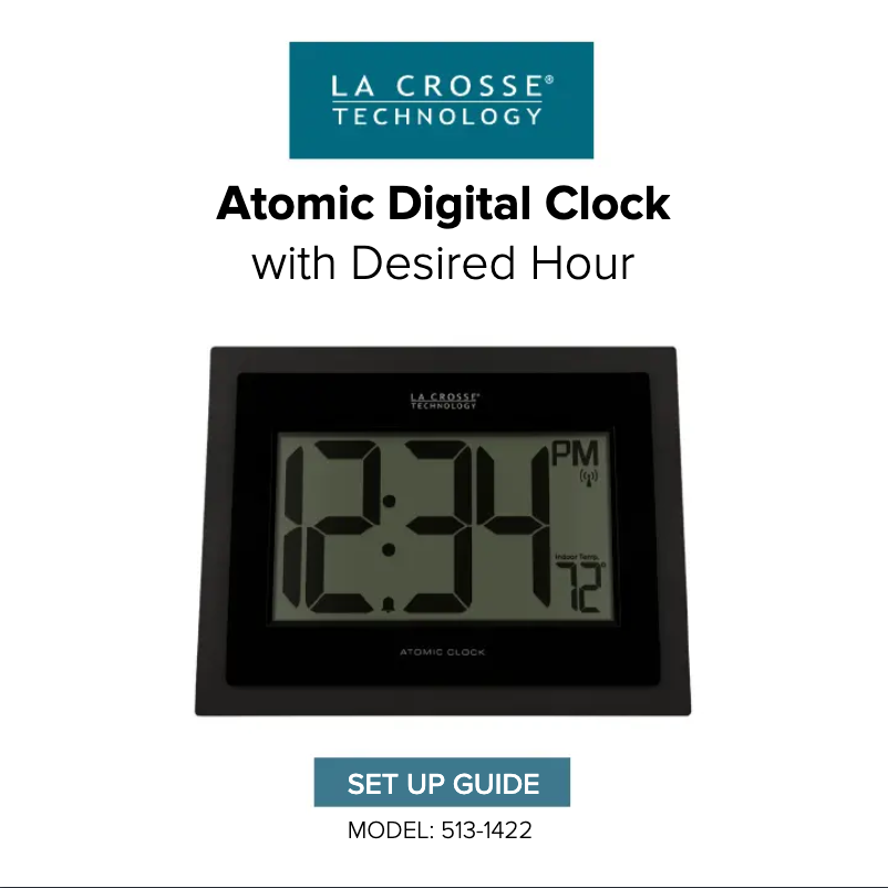 Image de la première page du manuel de l'appareil 513-1422