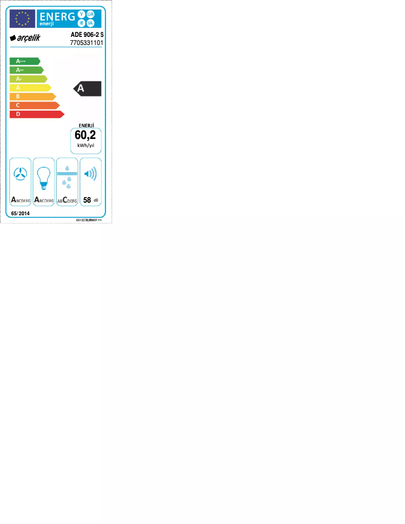 Image de la première page du manuel de l'appareil ADE 906-2 S