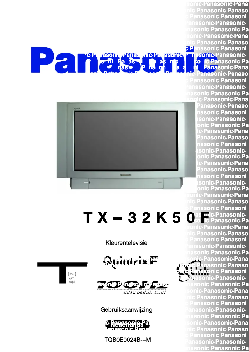 Página 1 del manual Manual de usuario Panasonic TX-32K50F