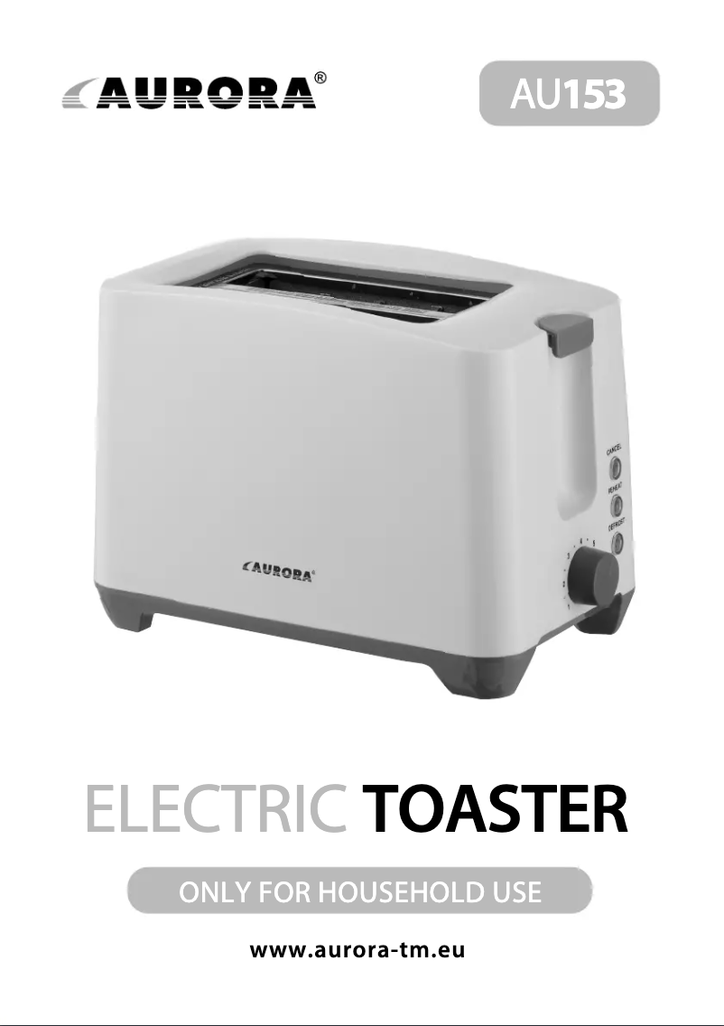 Image de la première page du manuel de l'appareil AU153