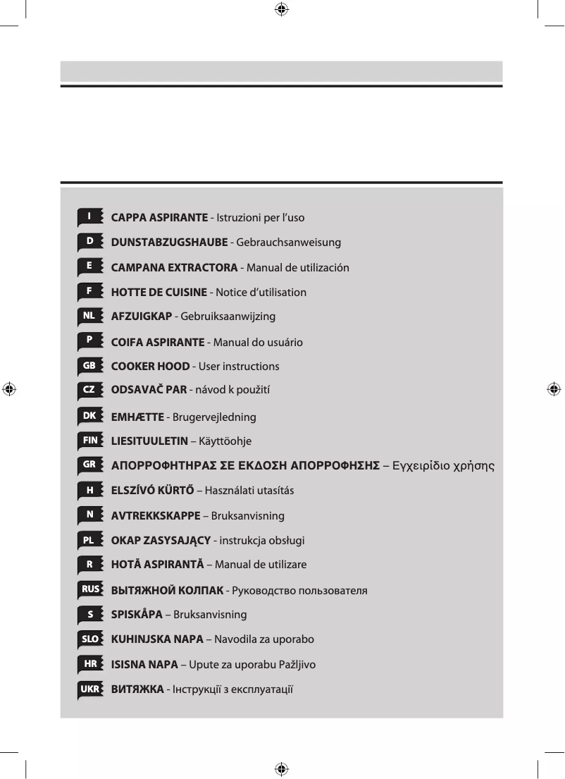 Image de la première page du manuel de l'appareil CGM 91 X
