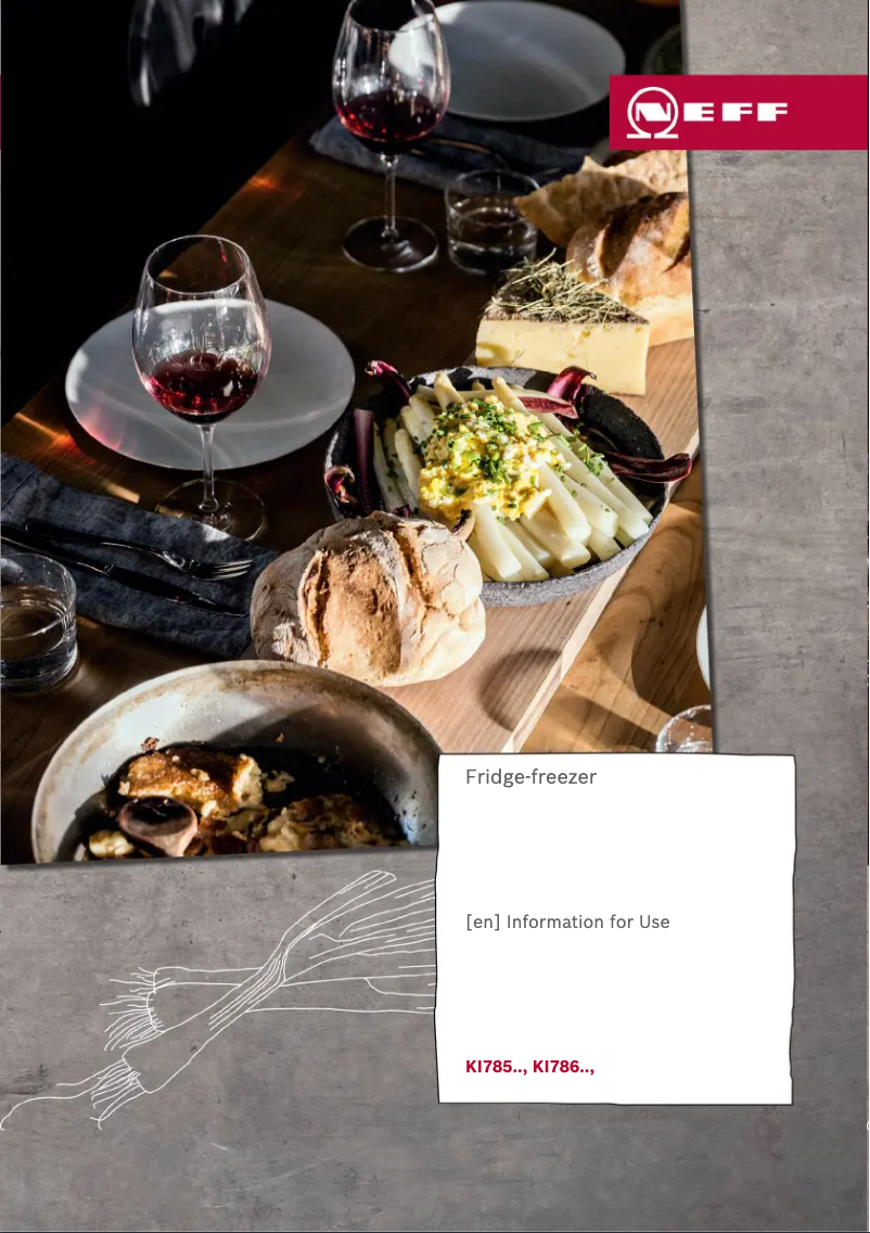 Page n°1 - Manuel utilisateur Neff KI7851FE0